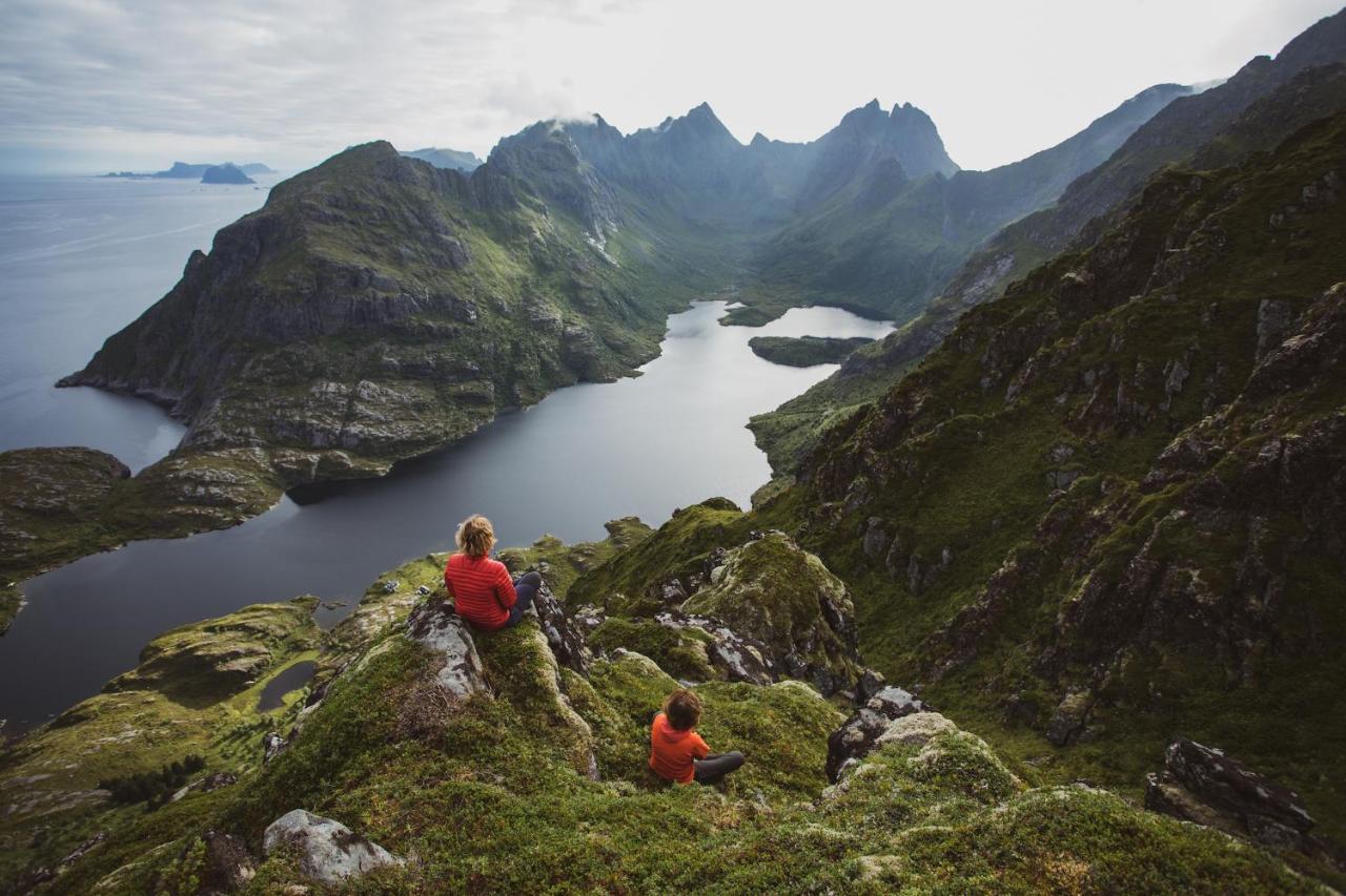 Lofoten Planet Basecamp Villa Sørvågen Bagian luar foto