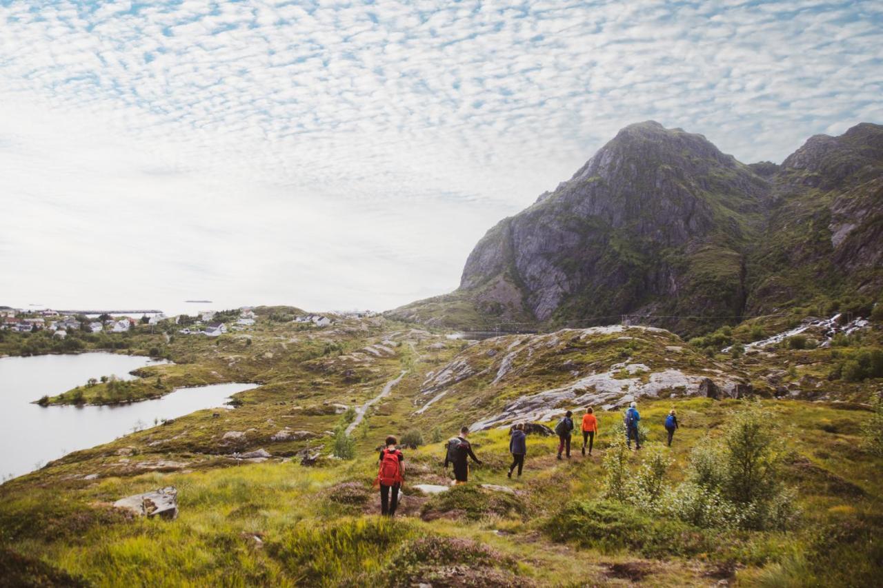 Lofoten Planet Basecamp Villa Sørvågen Bagian luar foto