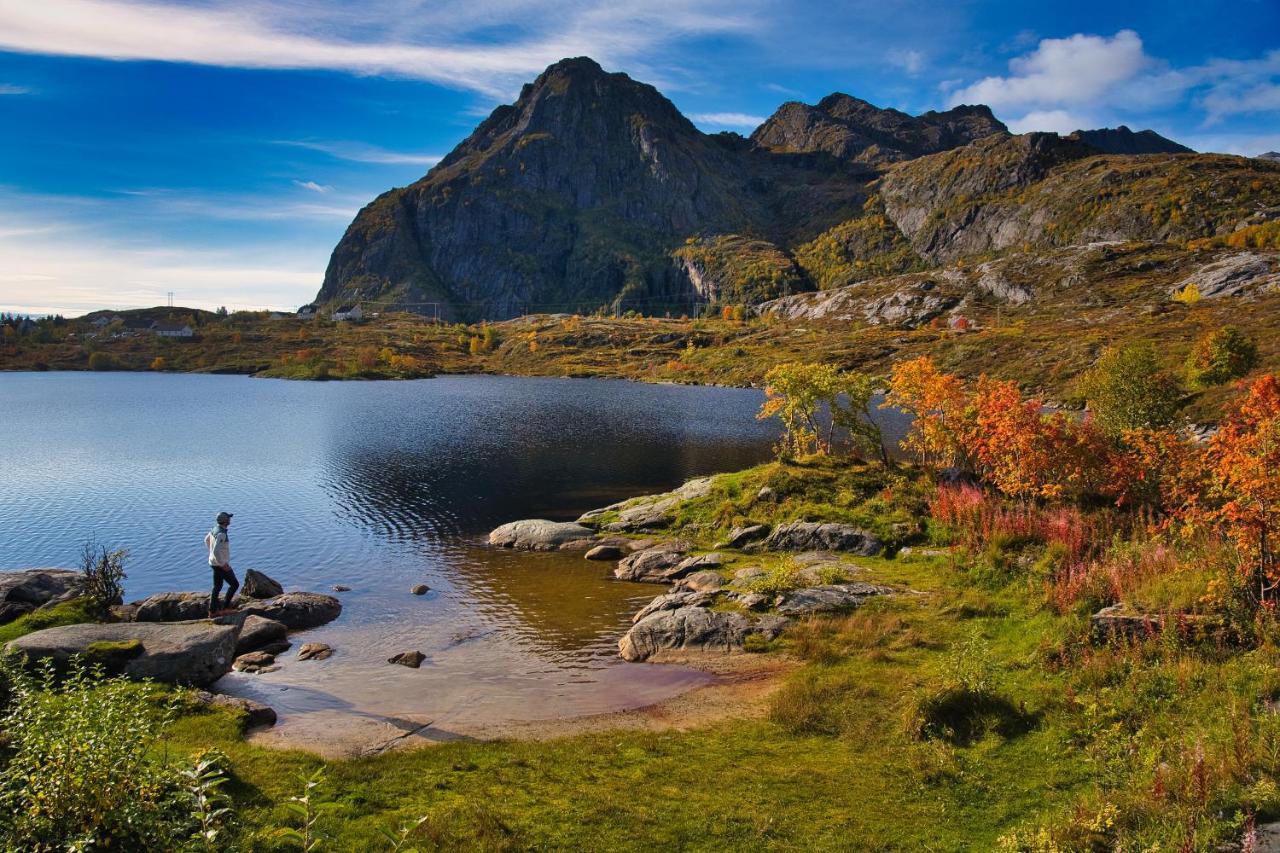 Lofoten Planet Basecamp Villa Sørvågen Bagian luar foto