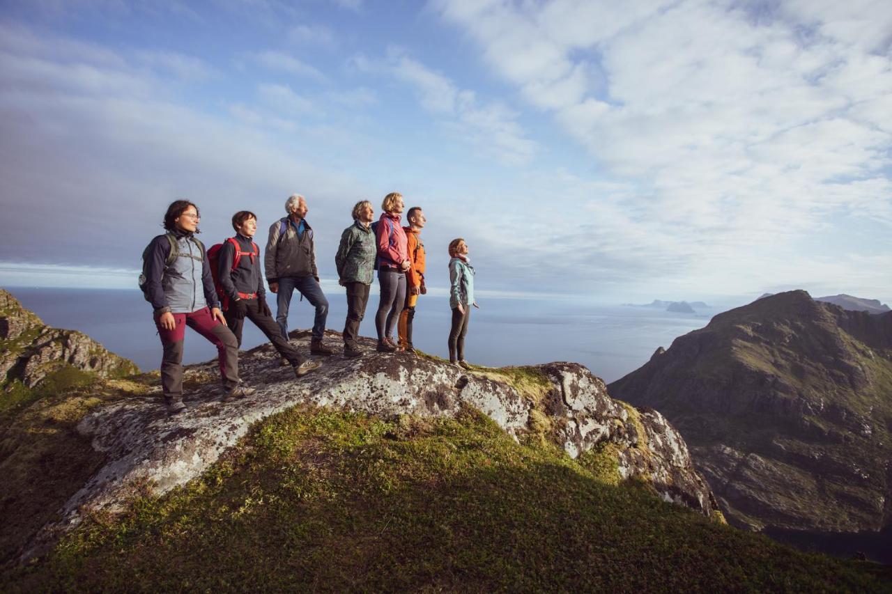 Lofoten Planet Basecamp Villa Sørvågen Bagian luar foto