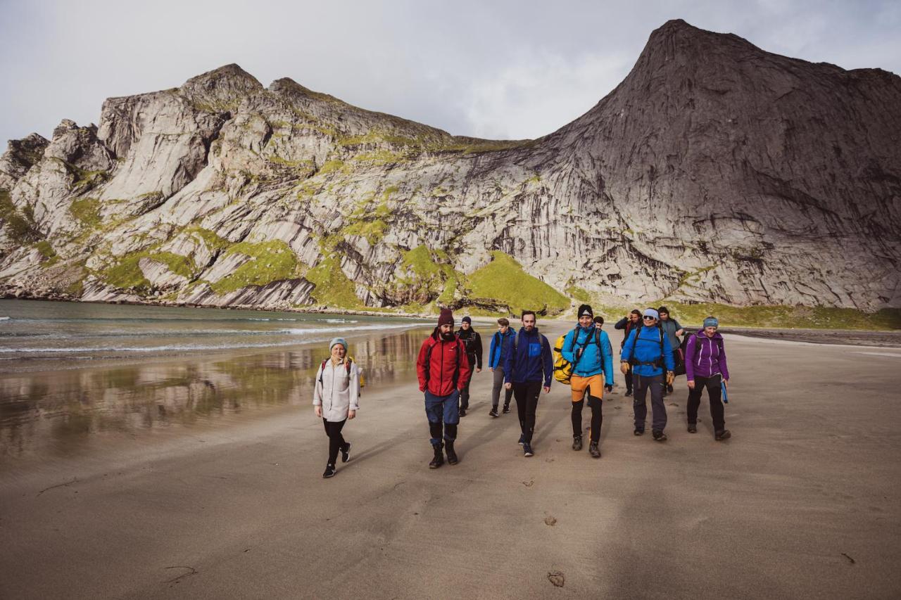 Lofoten Planet Basecamp Villa Sørvågen Bagian luar foto