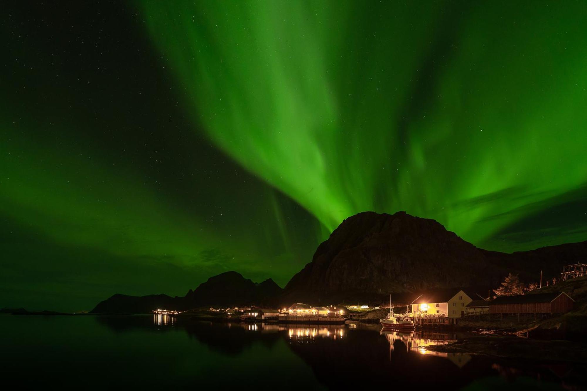 Lofoten Planet Basecamp Villa Sørvågen Bagian luar foto