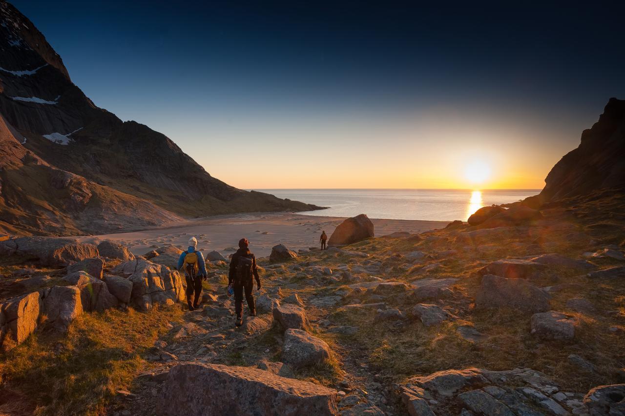 Lofoten Planet Basecamp Villa Sørvågen Bagian luar foto