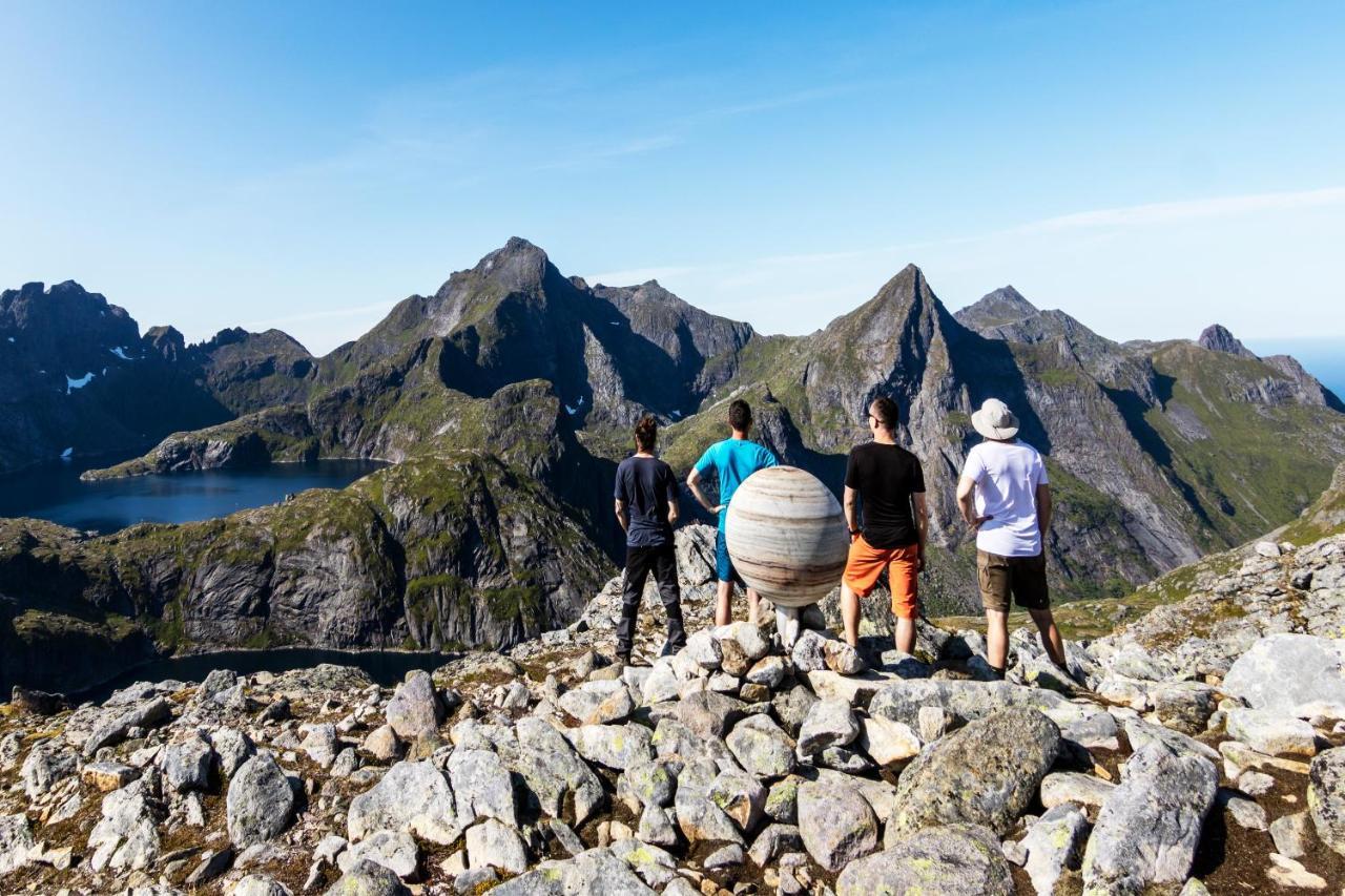 Lofoten Planet Basecamp Villa Sørvågen Bagian luar foto